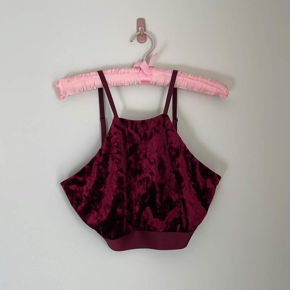 SALE 3 for $15 Velvet Bralette top